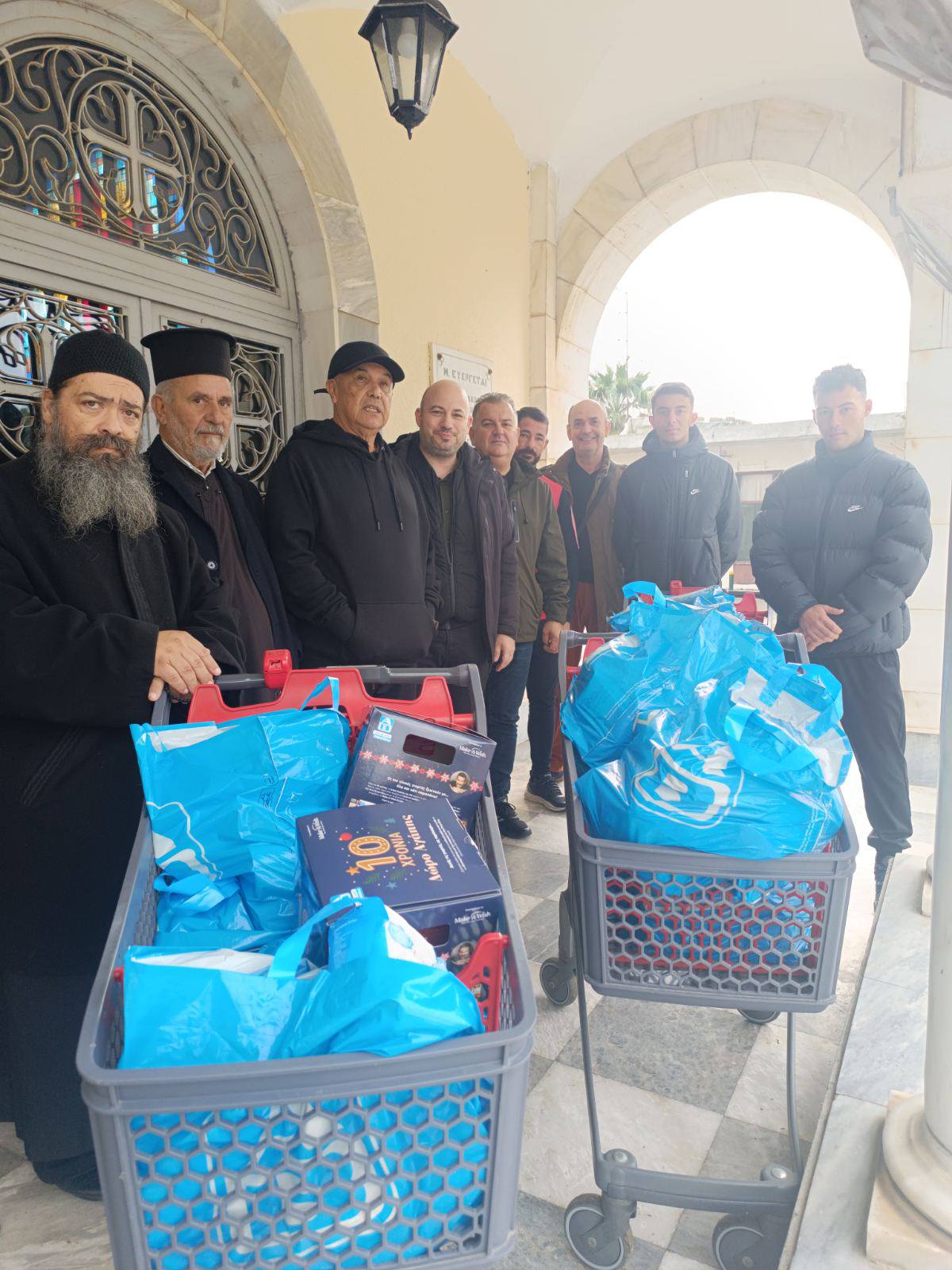 Αίας Γαστούνης: Εορταστική δράση αγάπης και προσφοράς