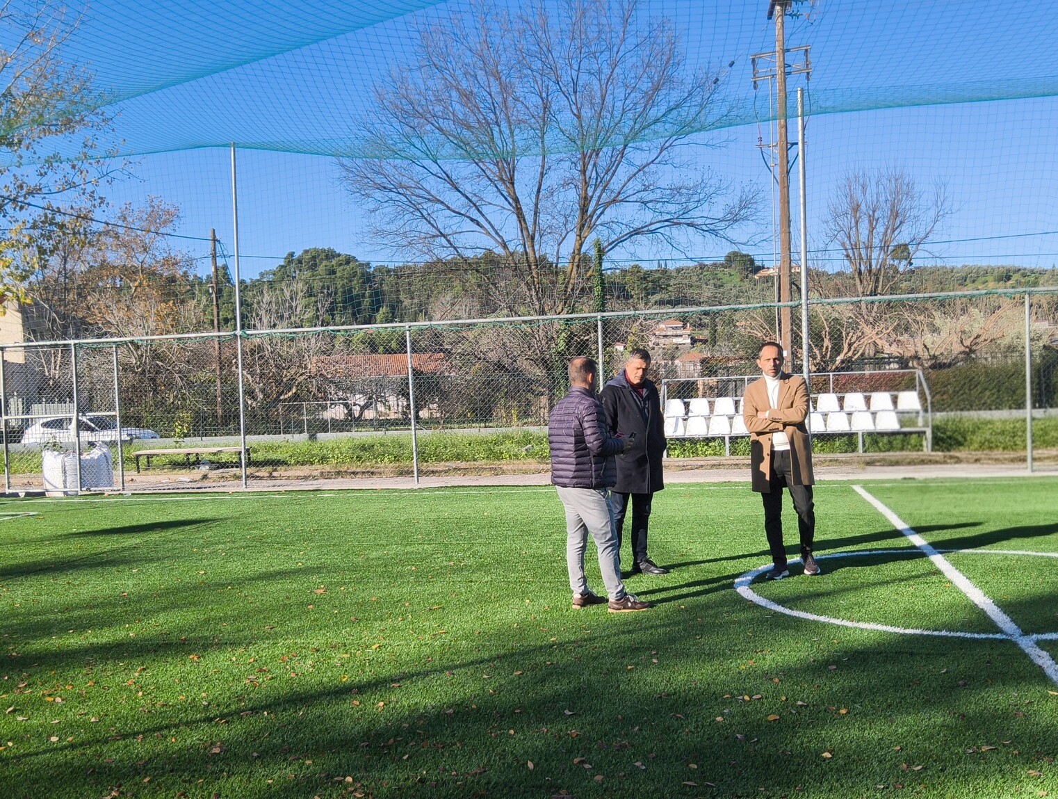 Έτοιμο το γήπεδο calcetto 5×5 στην Αρχαία Ολυμπία: ένα σύγχρονο αθλητικό στολίδι για τα παιδιά