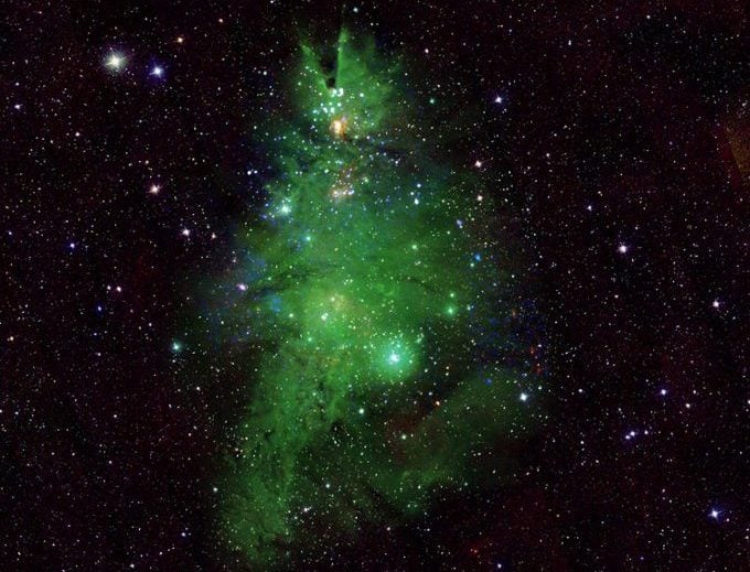 Ένα «Χριστουγεννιάτικο δέντρο» στο διάστημα