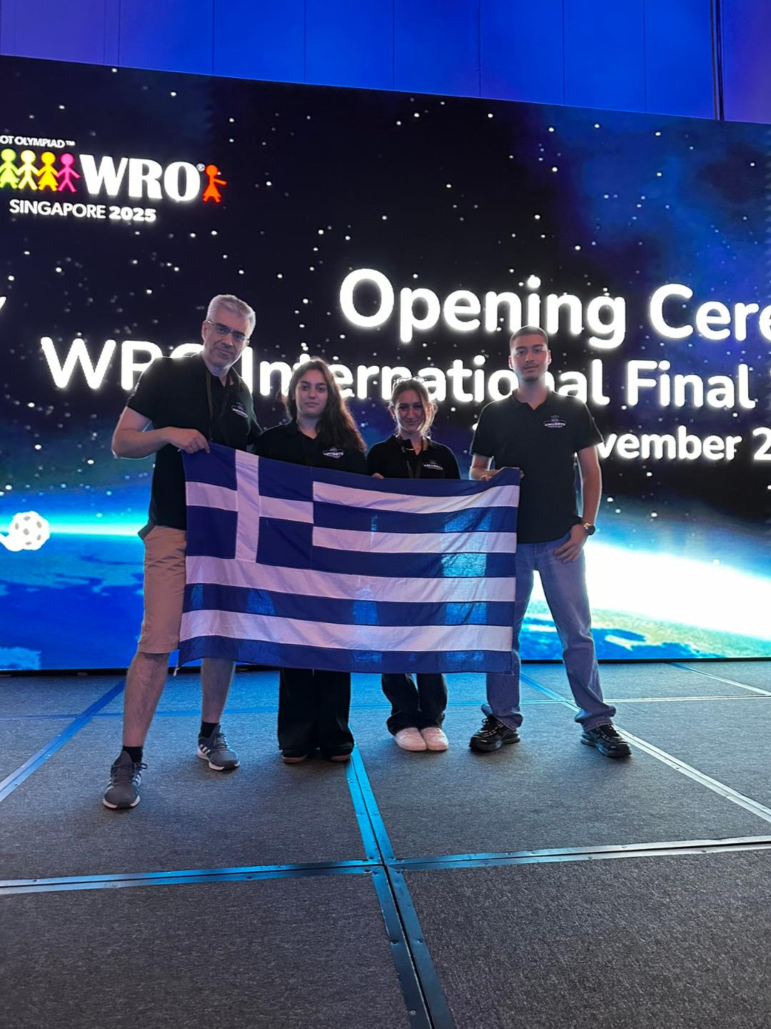 2ο ΓΕΛ Αμαλιάδας: Παγκόσμια Ολυμπιάδα Ρομποτικής – Σιγκαπούρη Νοέμβριος 2025