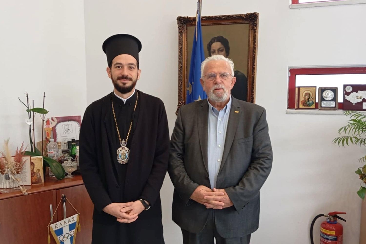 Ο Μητροπολίτης Μεξικού, Κεντρικής – Νοτίου Αμερικής και νήσων Καραϊβικής κ.κ. Ιάκωβος  στην Αμαλιάδα