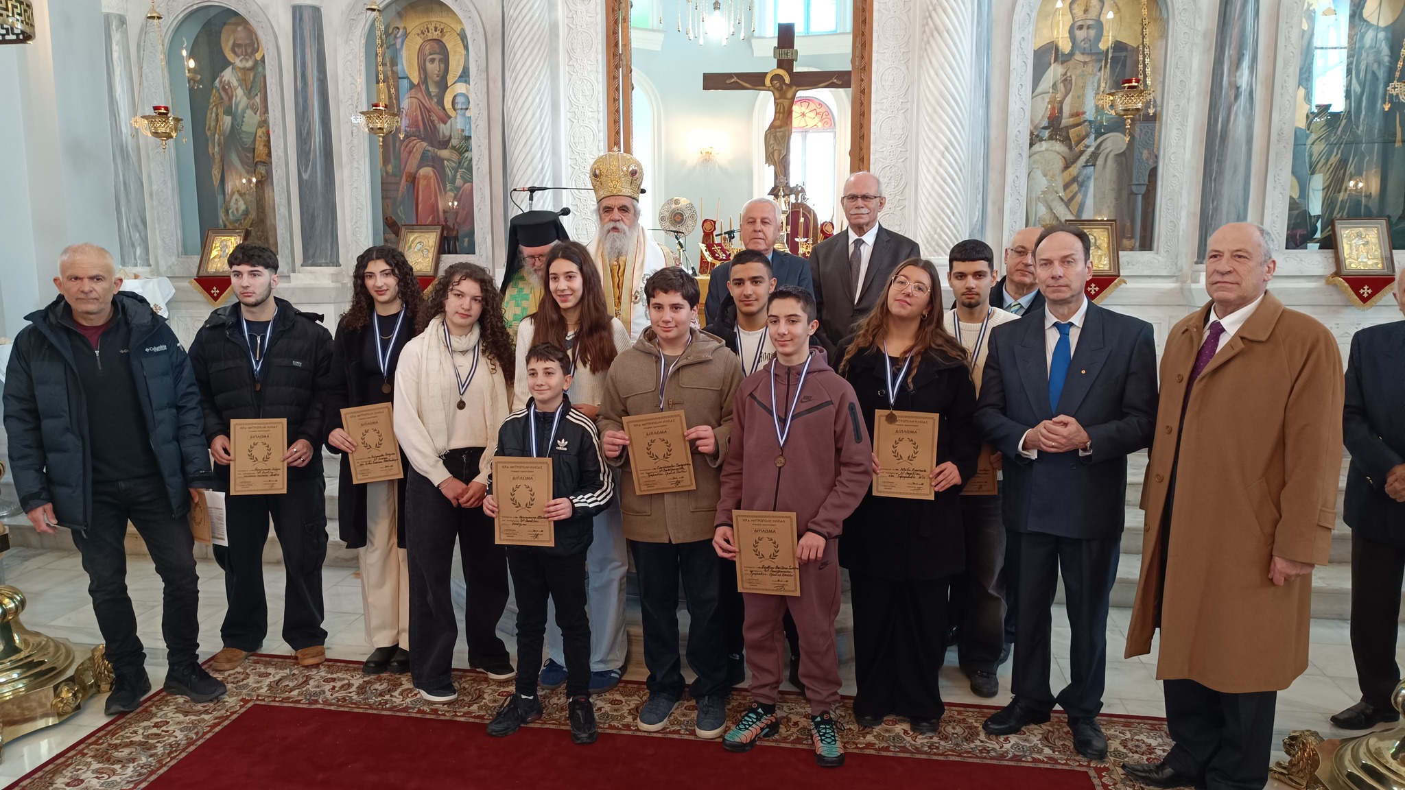 Δήμος Πύργου: Τιμή στους Τρεις Ιεράρχες