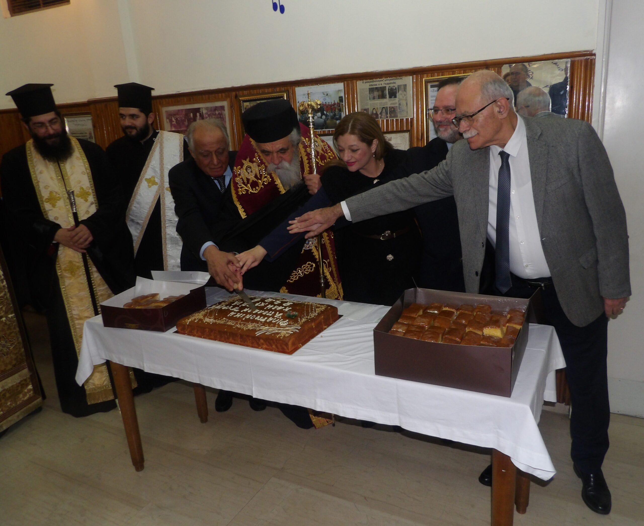 Φιλαρμονική Πύργου «Απόλλων»: Πλήθος κόσμου στην κοπή της πίτας – «Προσοχή στη νεολαία»
