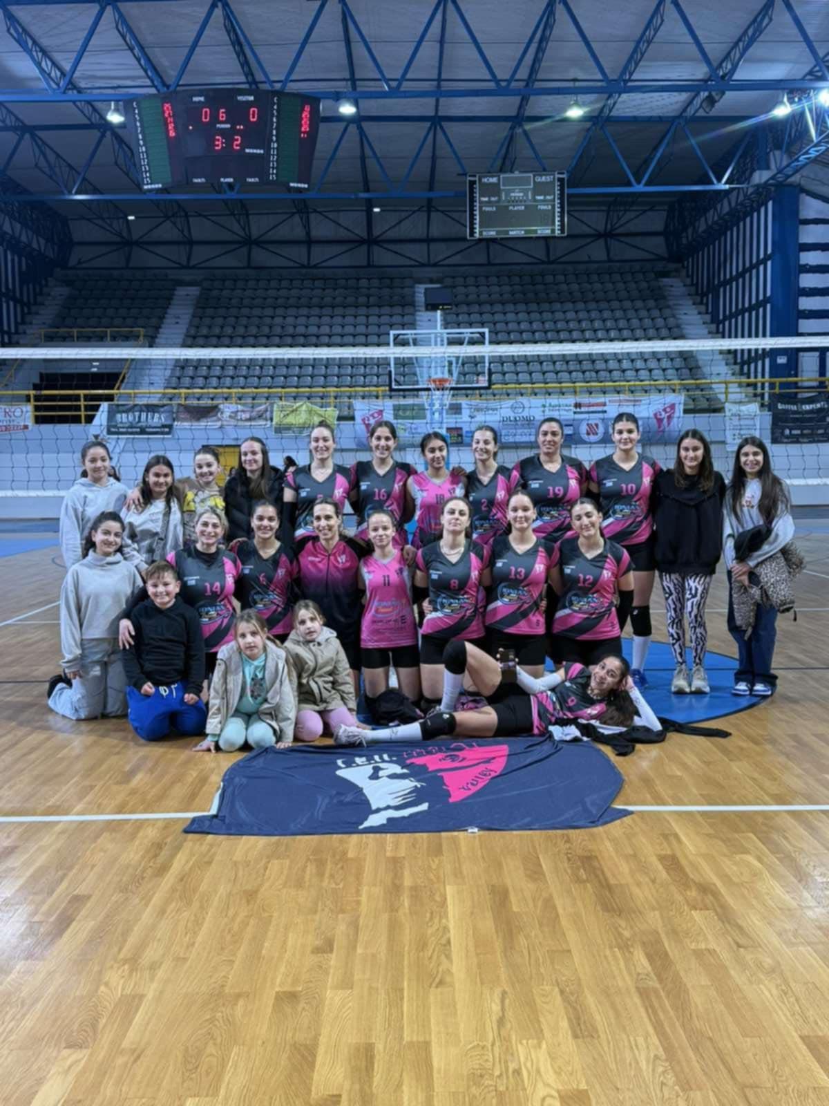 Βόλεϊ/Γ.Ε.Π. Πύργου: Νίκη επί του Ακρίτα Καλαμάτας, συνεχίζει πρώτη και αήττητη