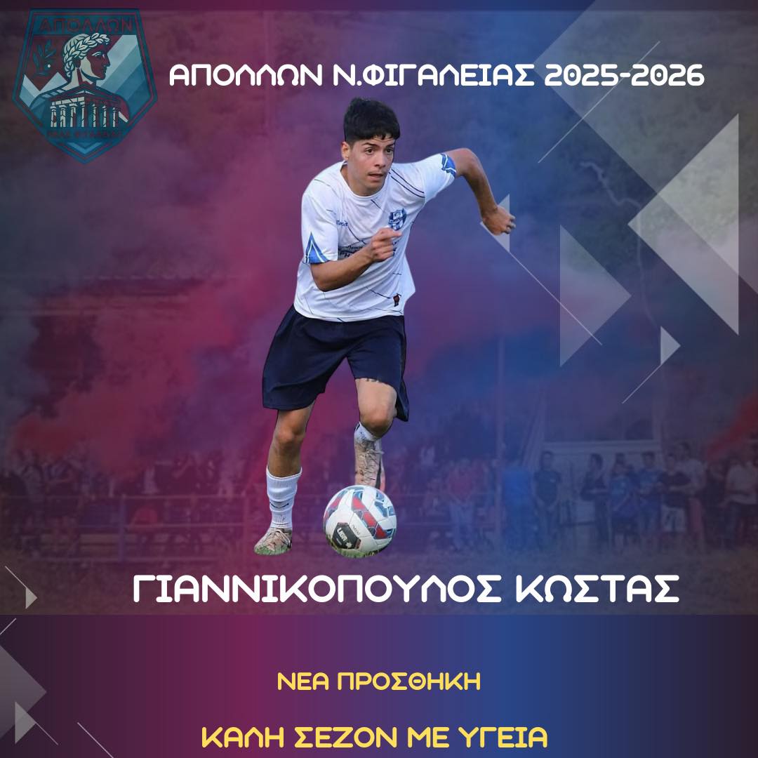 Απόλλων Ν. Φιγαλείας: Επιστροφή Γιαννικόπουλου