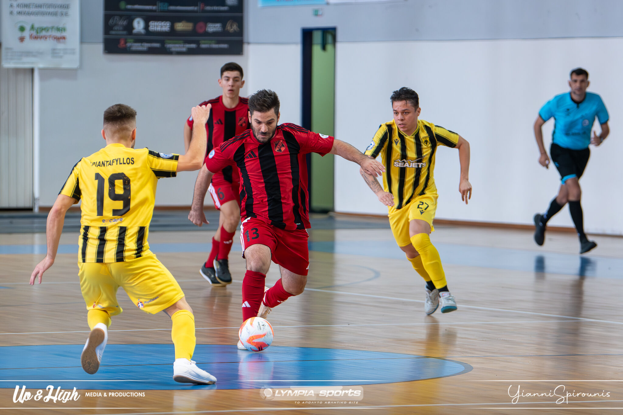 Pyrgos Futsal: Ισοπαλία 4-4 στη Σαλαμίνα