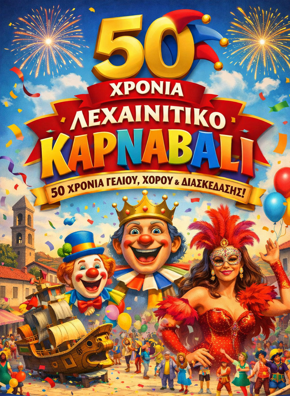 50 χρόνια Λεχαινίτικο Καρναβάλι