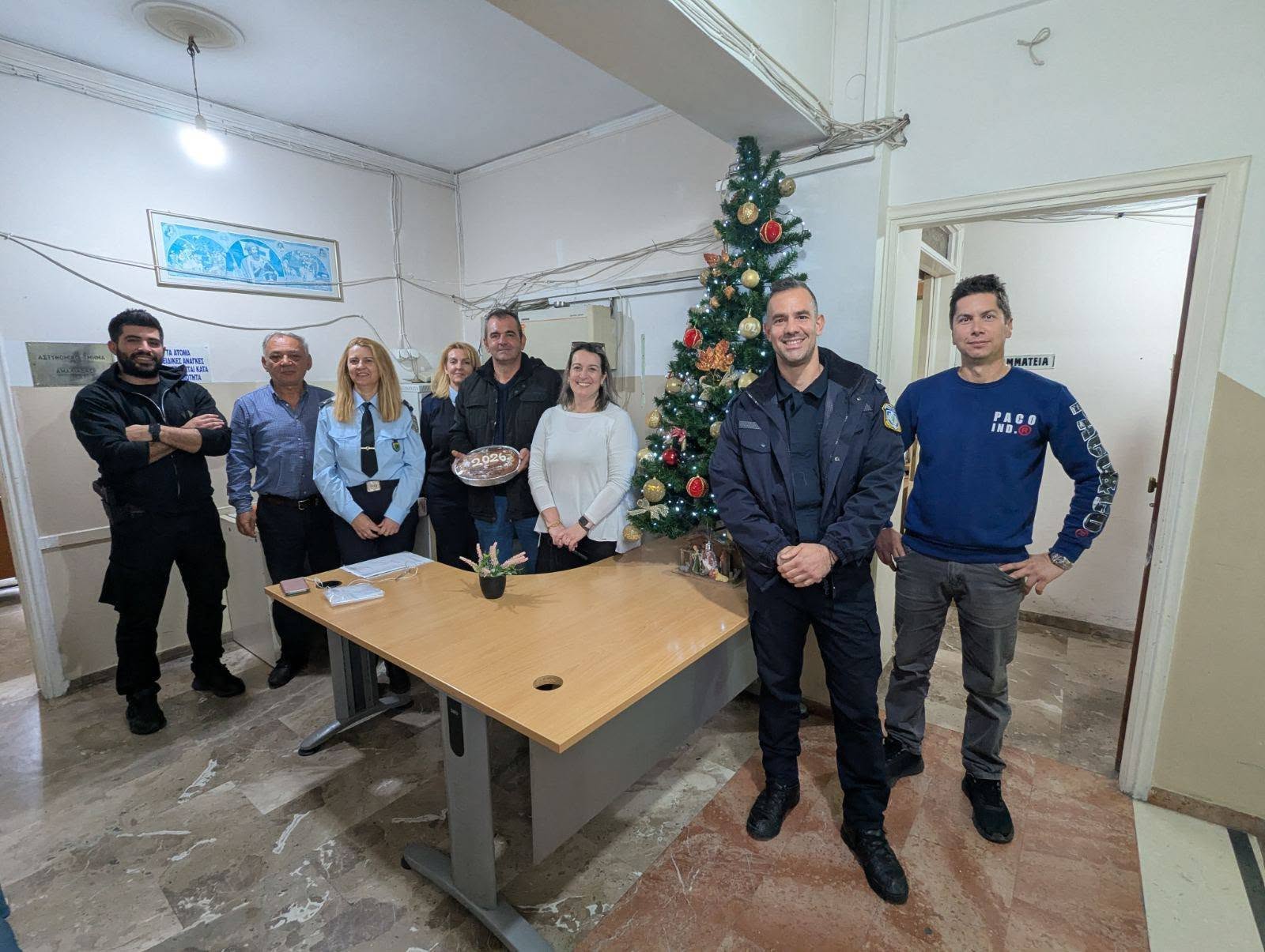 Πίτες στήριξης στους ενστόλους από την Ένωση Αστυνομικών Υπαλλήλων Ηλείας