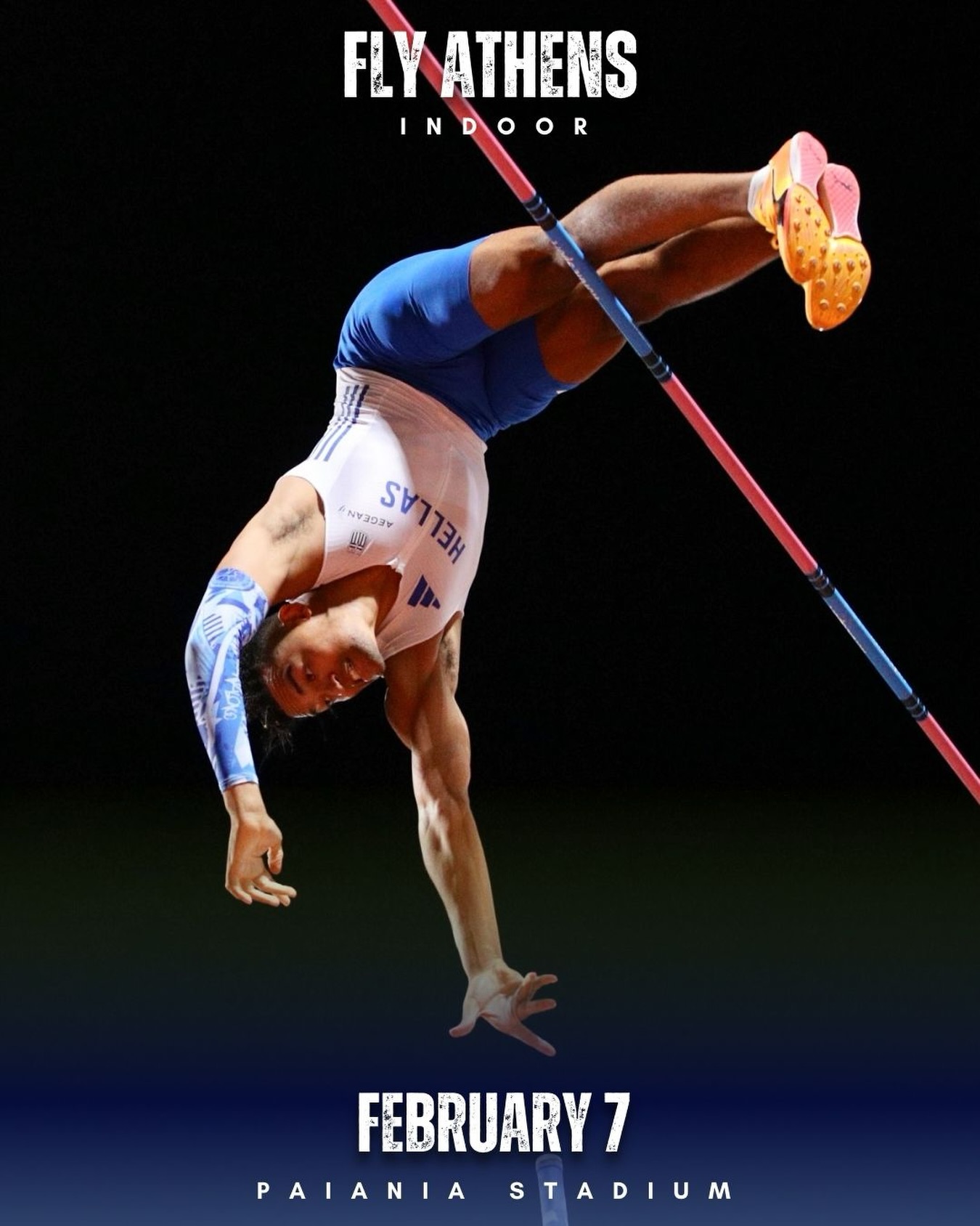 Fly Athens indoor 2026: Δωρεάν μετακίνηση για τους θεατές στο μίτινγκ του Καραλή