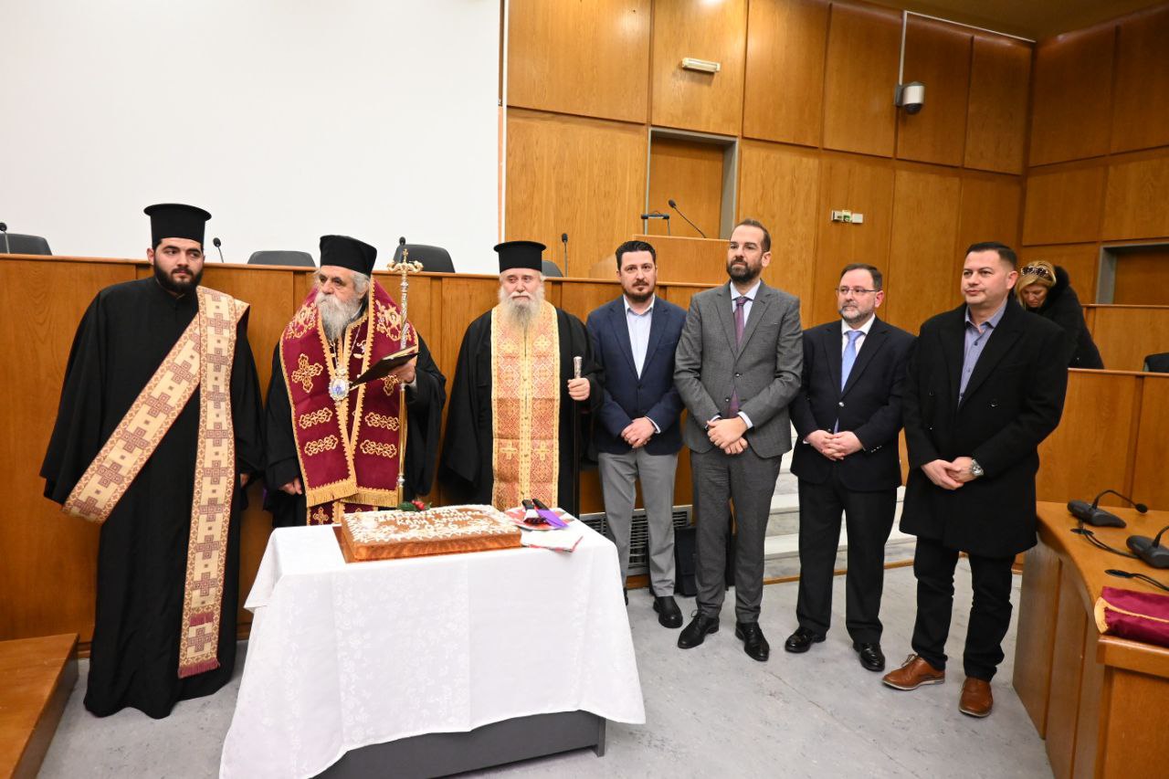 Κοπή πίτας στην Π.Ε. Ηλείας – Ν. Φαρμάκης: «Η Ηλεία αλλάζει με ορατό έργο και αδιάκοπη προσπάθεια»