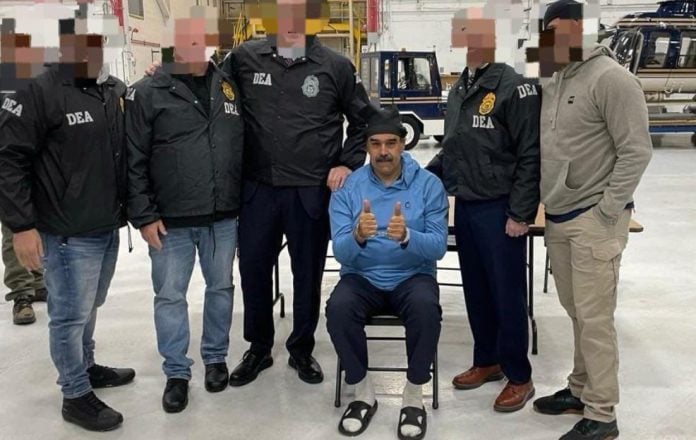 Βενεζουέλα: Σε φυλακή του Μπρούκλιν ο Μαδούρο (βίντεο)