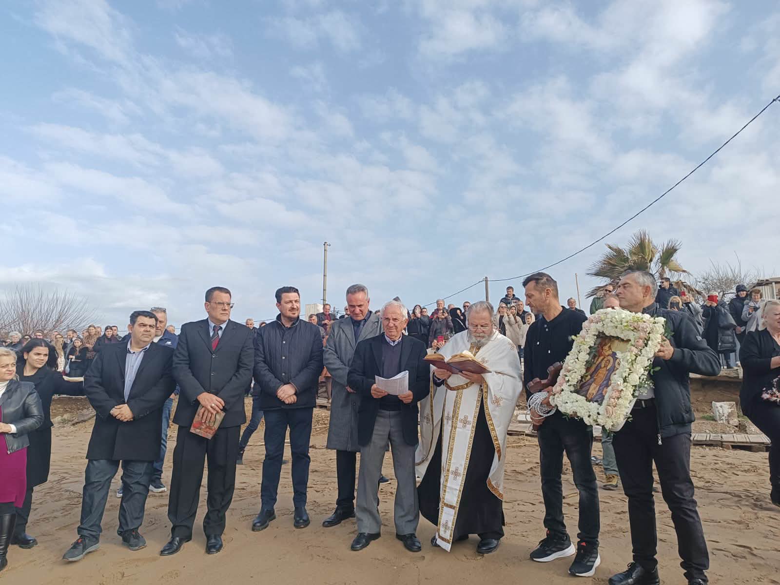 Θεοφάνεια στη Σπιάτζα: Παρουσία του Αντιπεριφερειάρχη Πολιτισμού ο αγιασμός των υδάτων