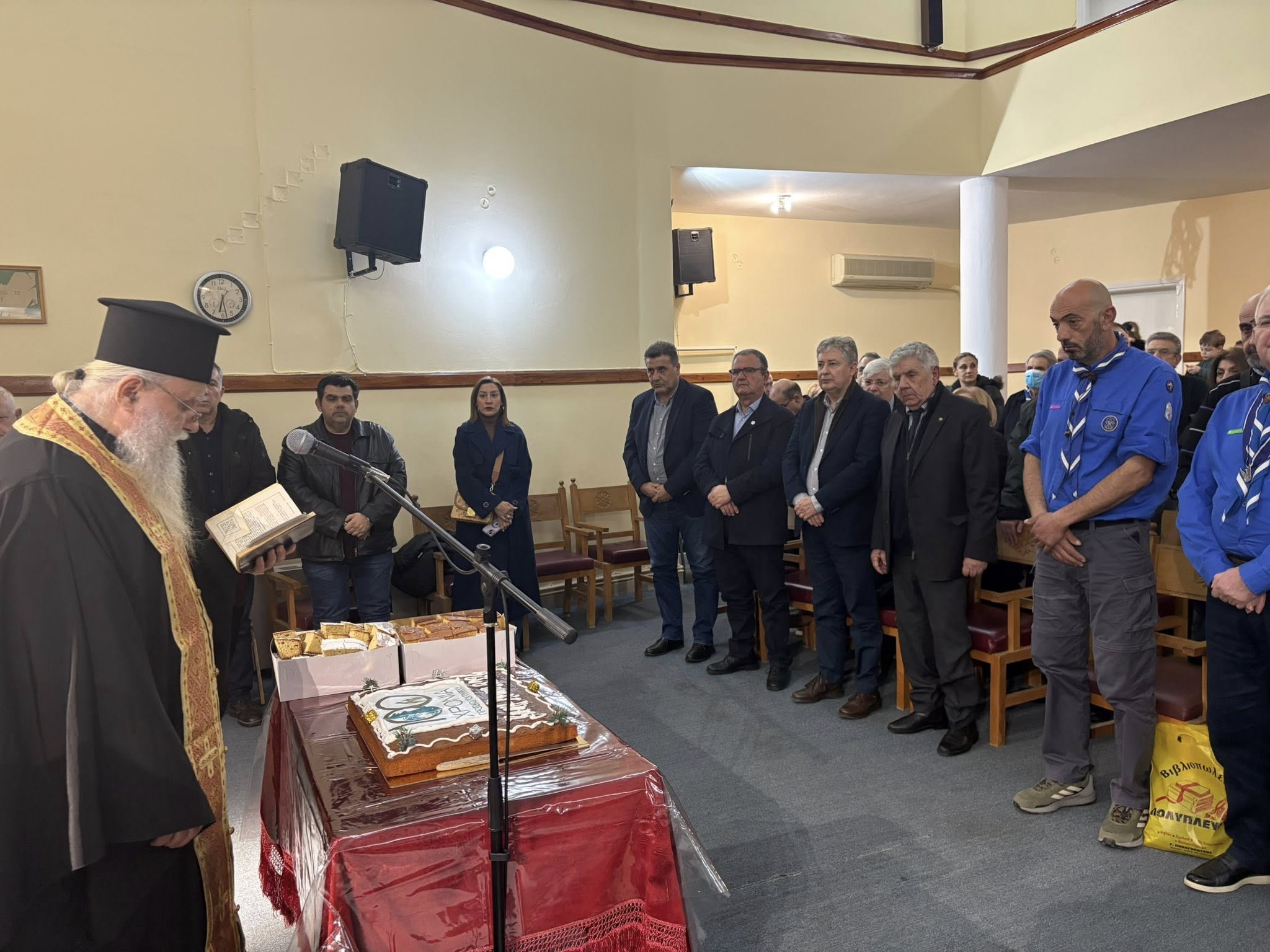 Ένας αιώνας Προσκοπισμού στον Πύργο: Συγκίνηση και μνήμες στην κοπή της πίτας