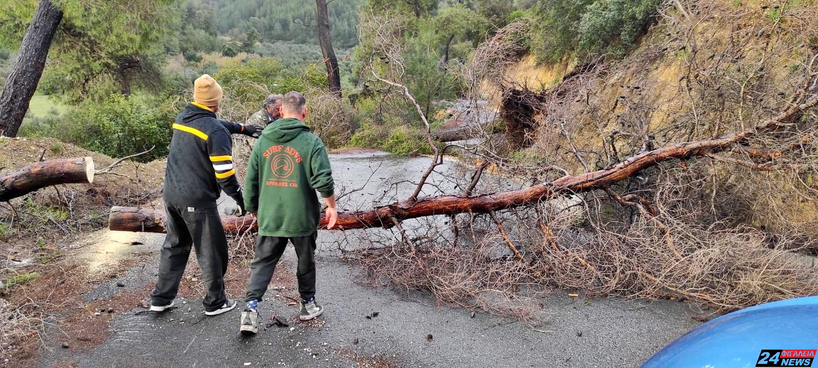 Δ.Ε. Φιγαλείας: Στο επίκεντρο της κακοκαιρίας για 3η φορά σε 15 μέρες