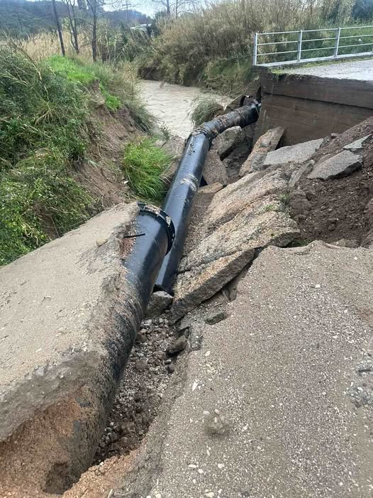 Σταδιακή αποκατάσταση υδροδότησης στον Πύργο μέσω του αγωγού της Αύρας