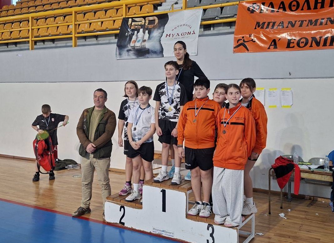 Μπάντμιντον: Πλούσιο θέαμα στο Περιφερειακό από τους αθλητές του Φιλαθλητικού