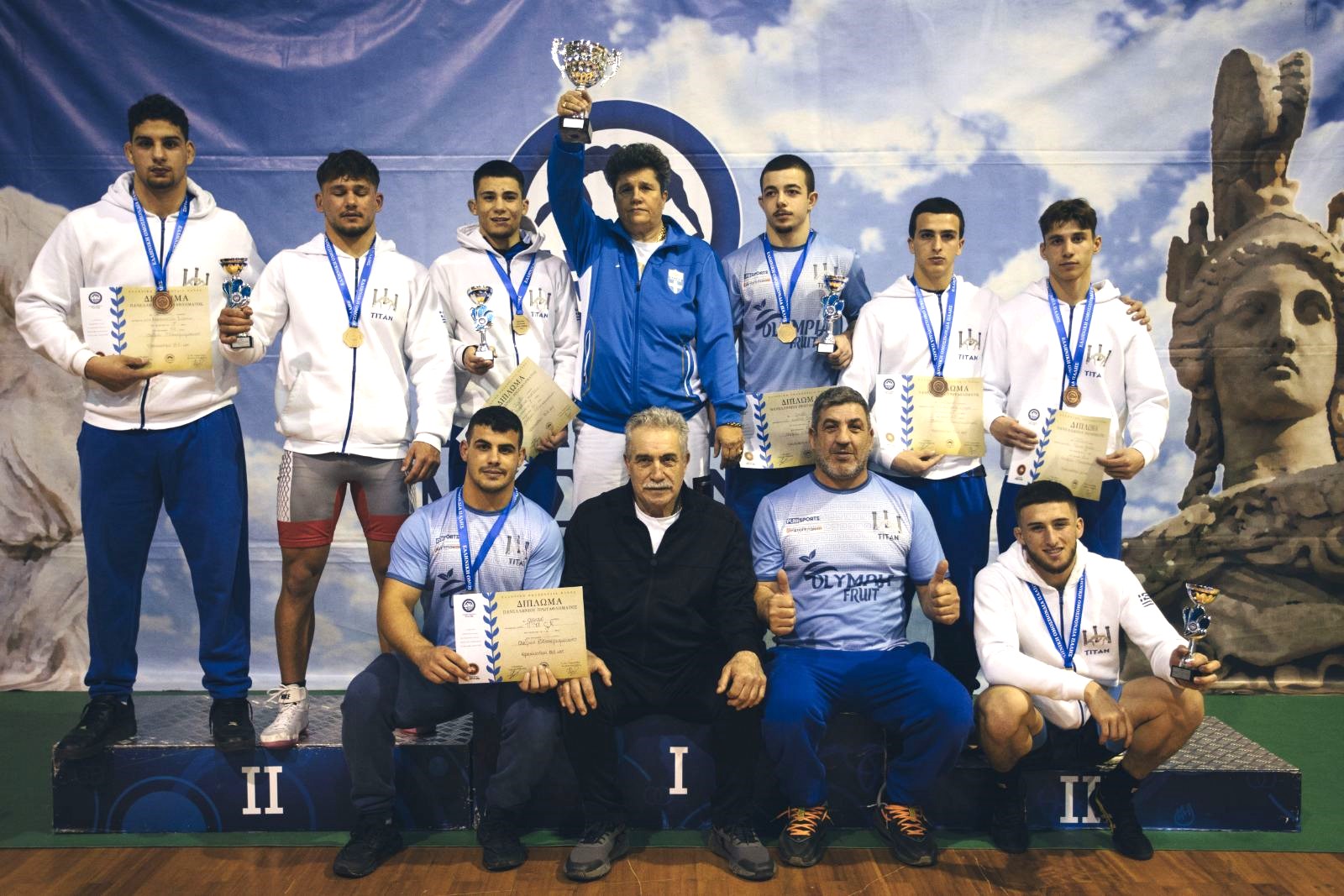 Π.Σ. Τιτάν Πύργου: Τεράστια επιτυχία στο Πανελλήνιο Ανδρών με 7 μετάλλια και 2η θέση στη συνολική βαθμολογία