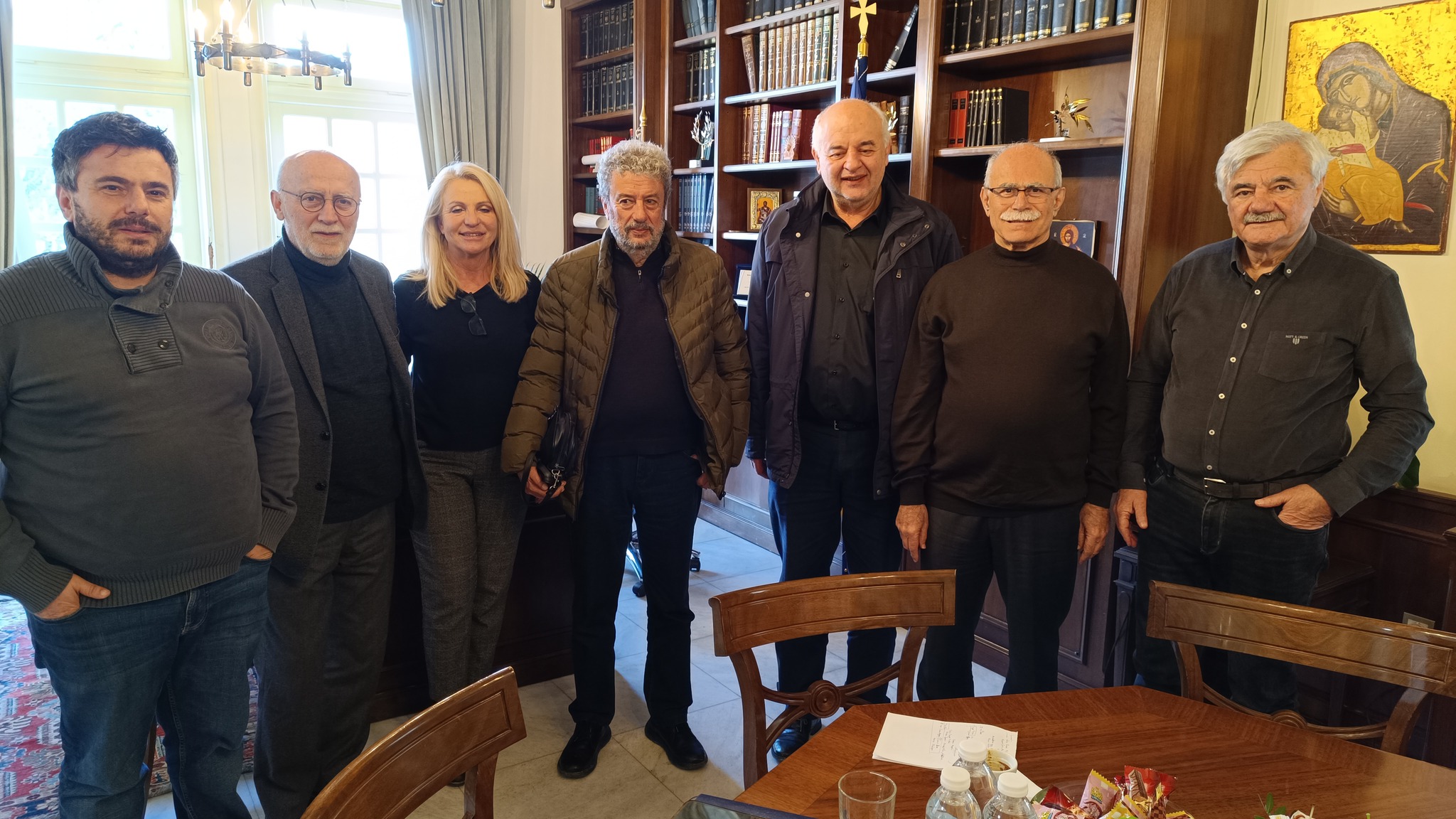 Ο Δήμος Πύργου υποδέχθηκε τον Ν. Καραθανασόπουλο