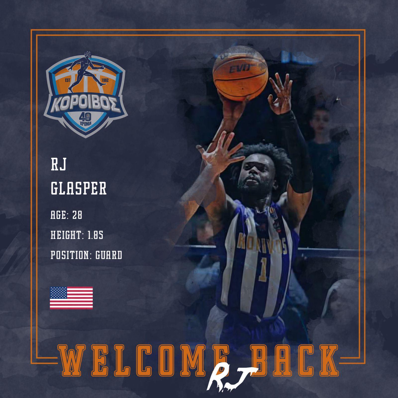 Ανακοίνωσε τον Γκλάσπερ ο Κόροιβος