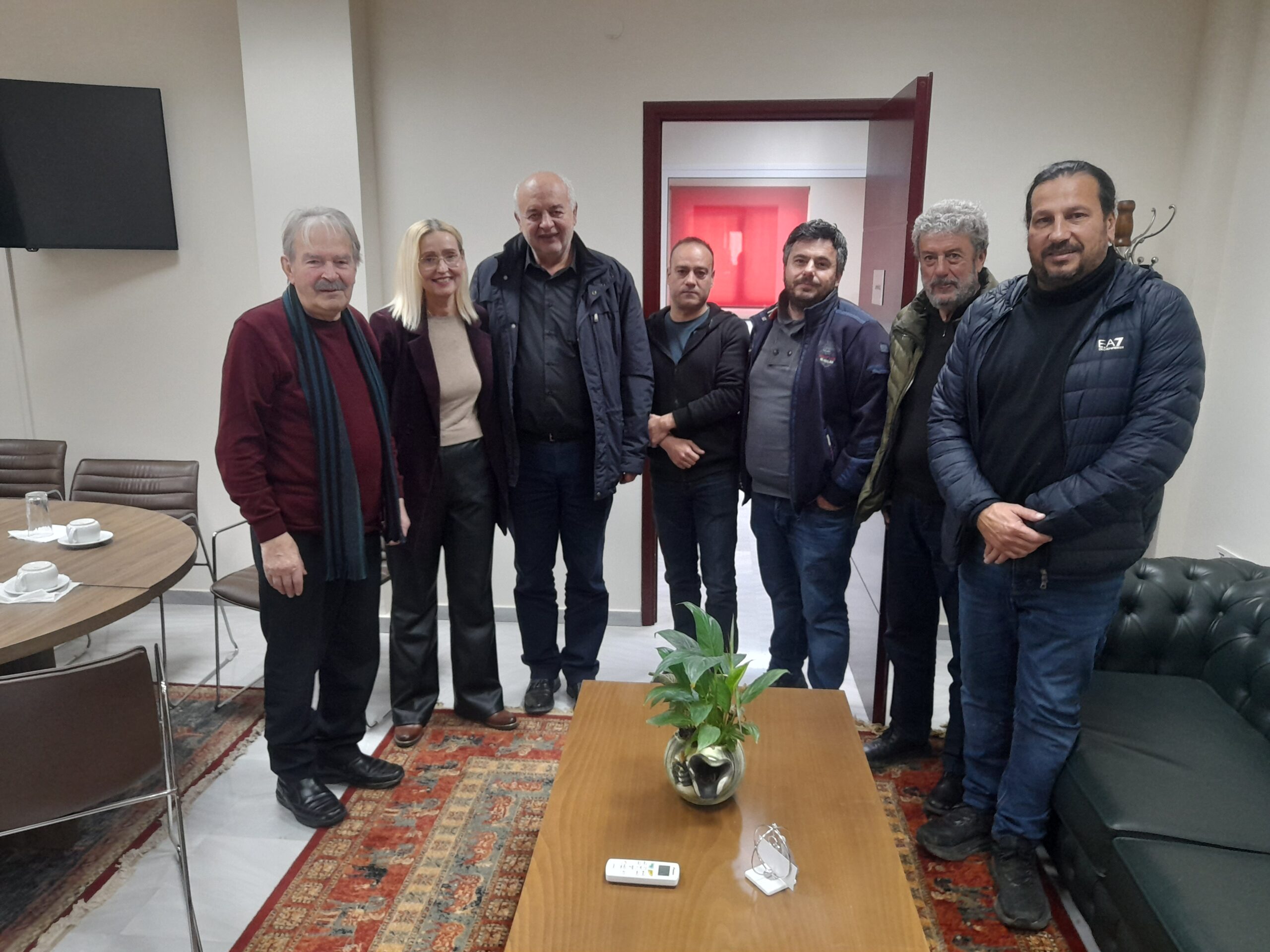 Συνάντηση Σ. Μπαλιούκου με Ν. Καραθανασόπουλο