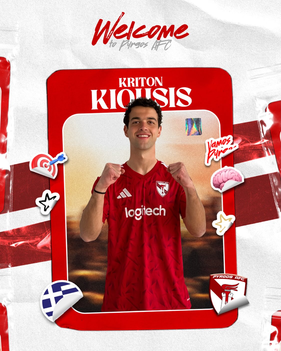 ΠΑΣ Πύργος: Ήρθε κι υπέγραψε ο Κιούσης