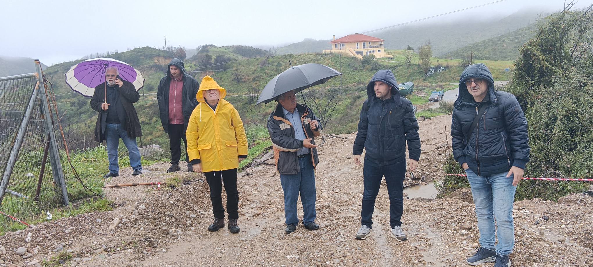 Έρμαιο των κατολισθήσεων η Πηνεία