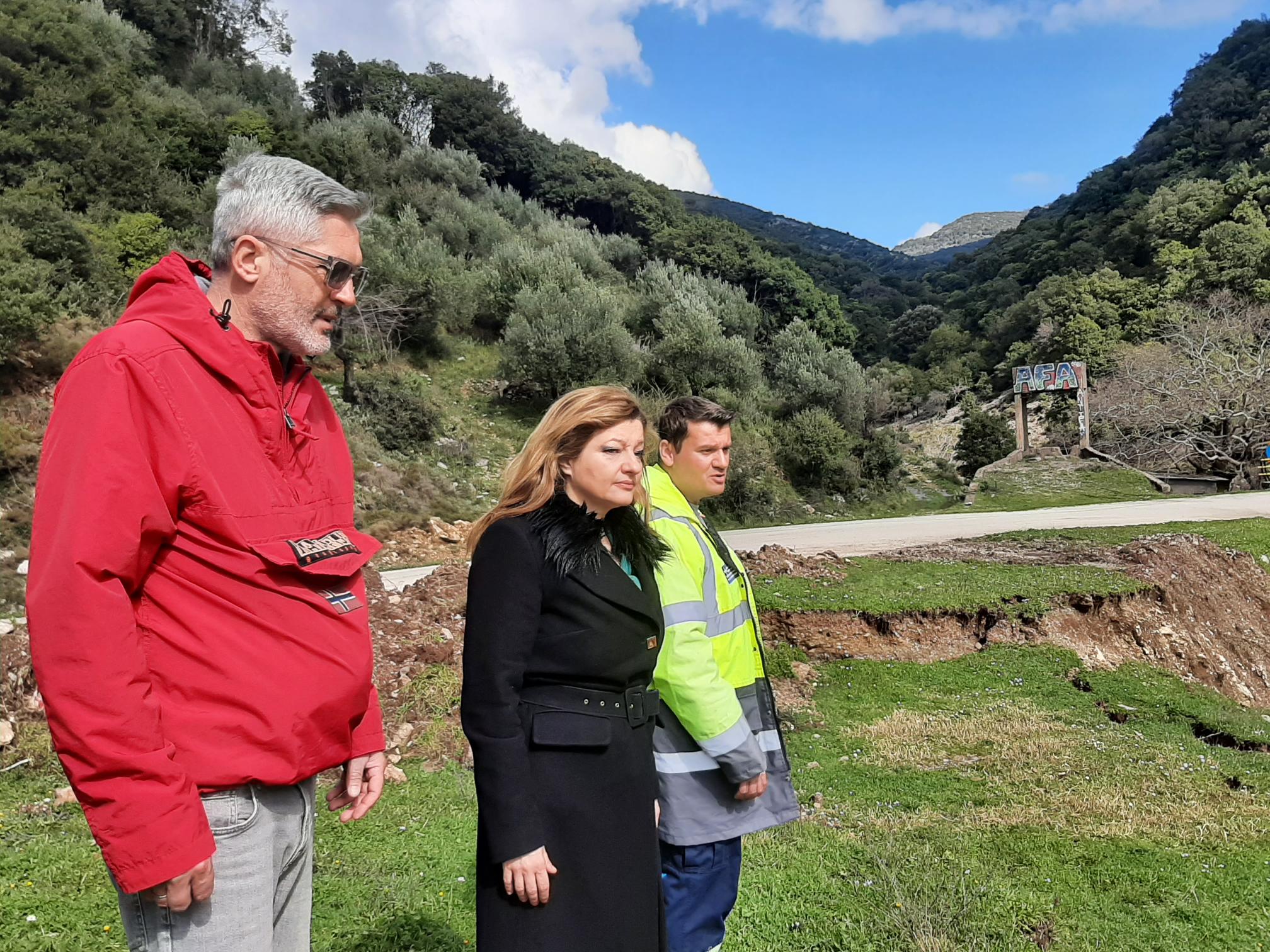 Δ. Αυγερινοπούλου: Αυτοψία στις πληγείσες περιοχές της Νότιας Ηλείας