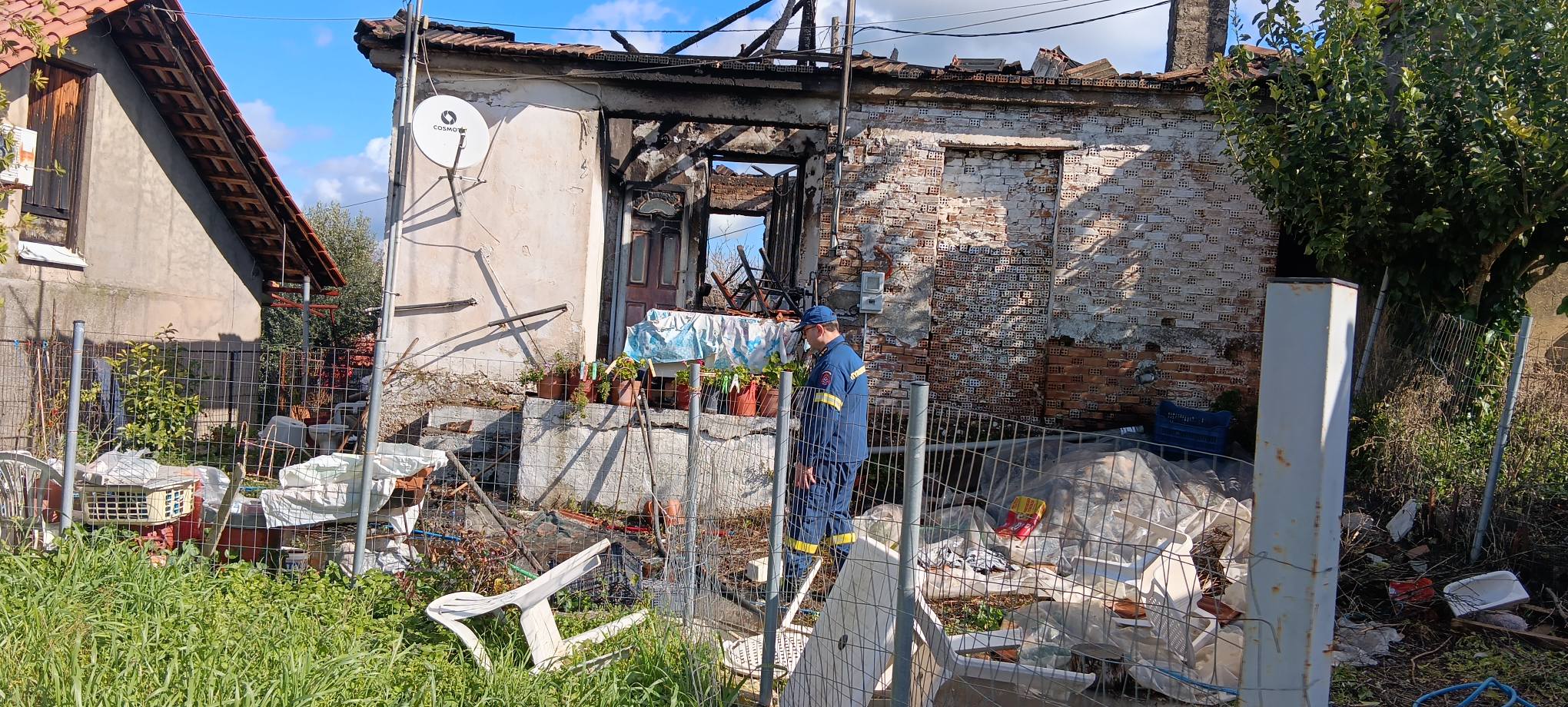 Κάηκε ολοσχερώς σπίτι στην Ακροποταμιά Πηνείας!