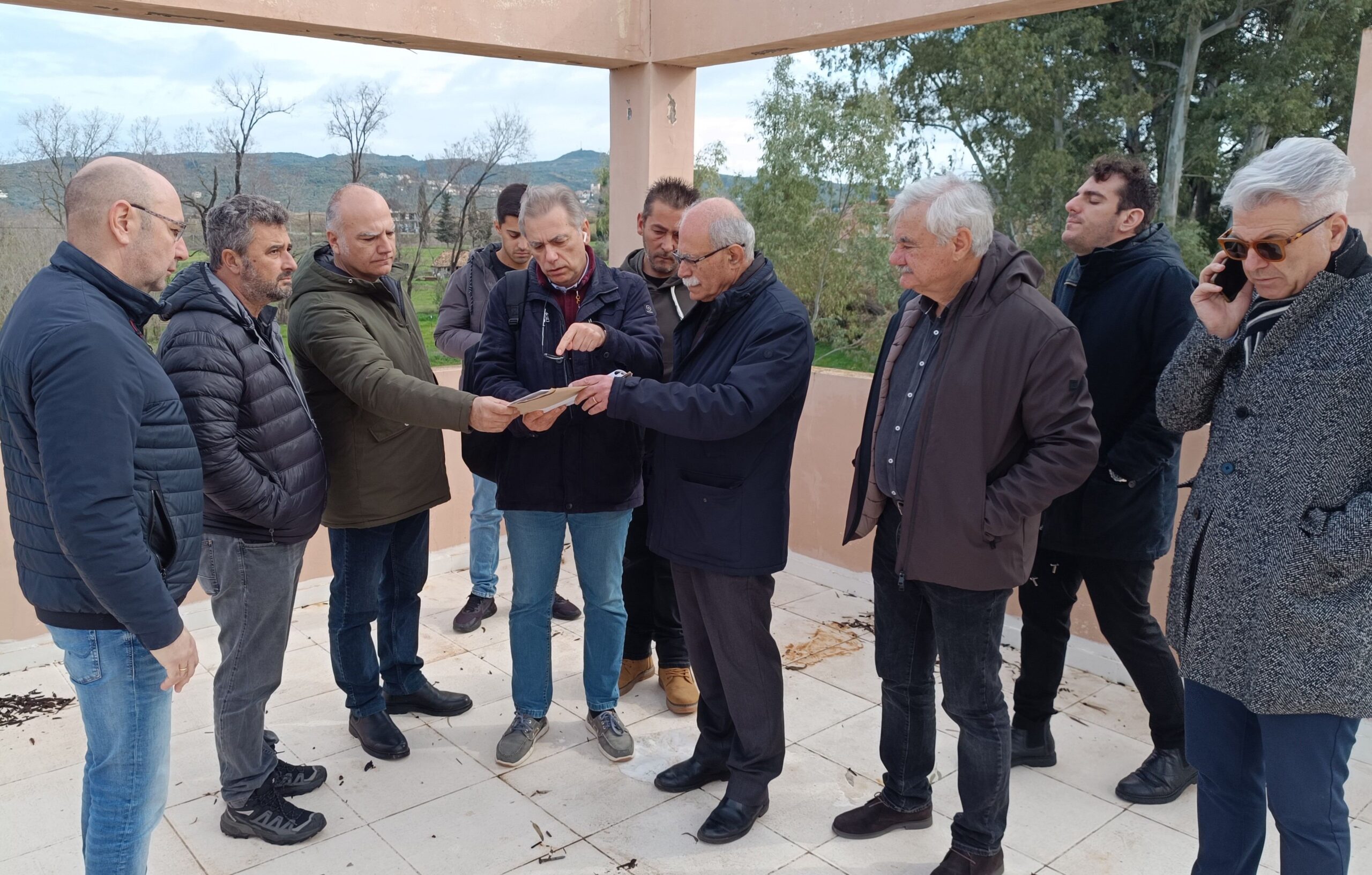 Δήμος Πύργου: Αυτοψία στα έργα δημιουργίας πλανηταρίου στον Κούβελο