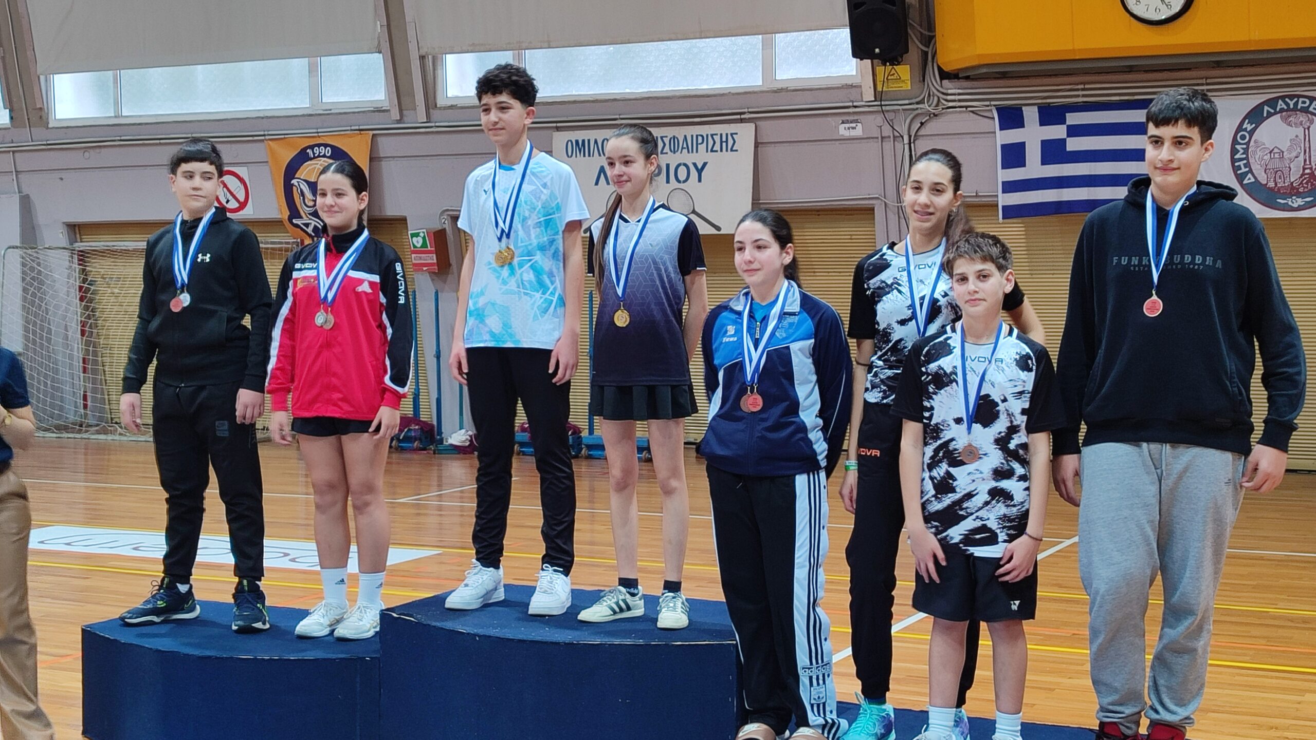 Μπάντμιντον: Διακρίσεις και στο Λαύριο για τον Φιλαθλητικό