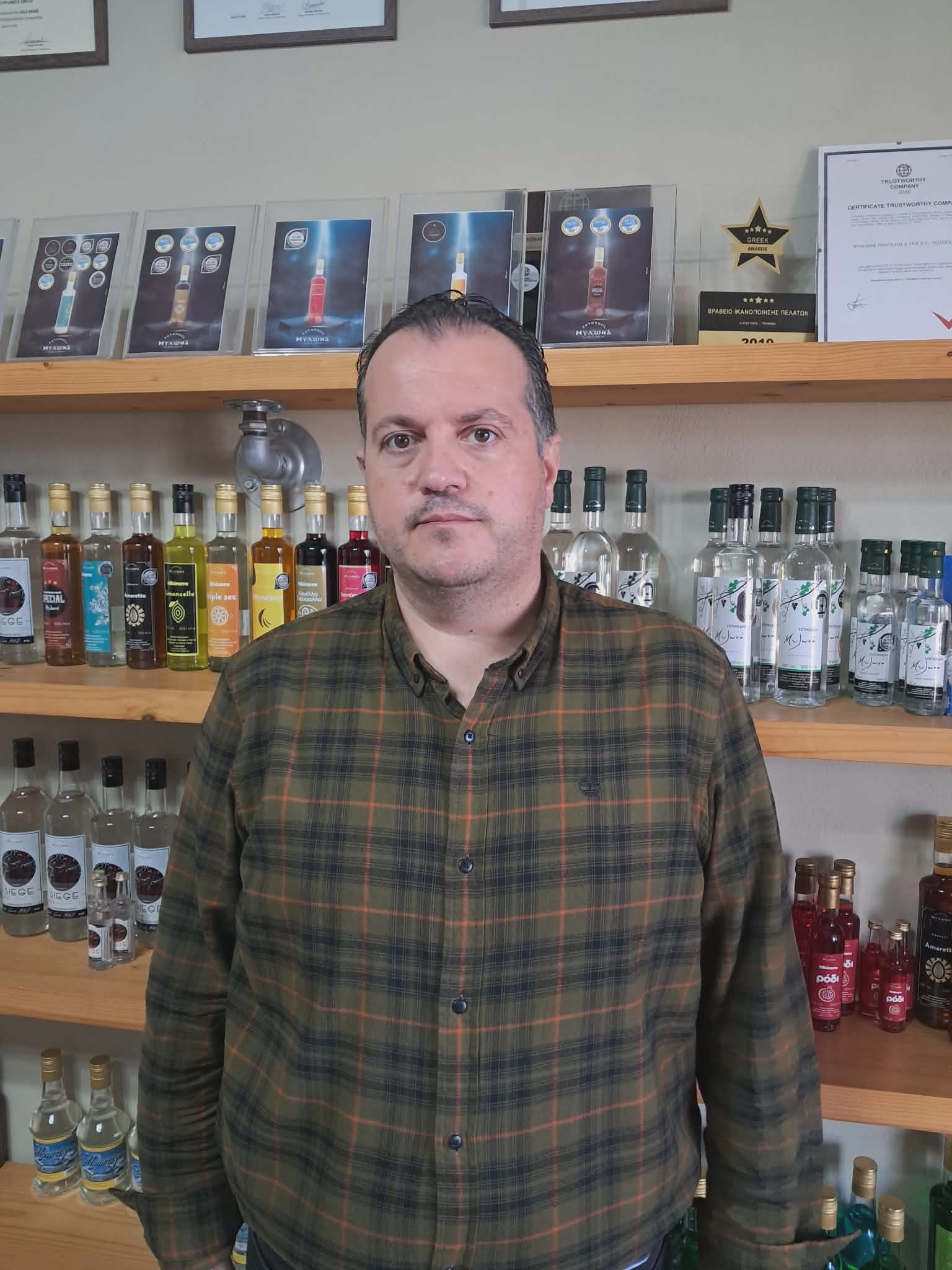 Παντ. Μυλωνάς: «Η ποιότητα του ηλειακού ποτού μάς κρατά στην αγορά»