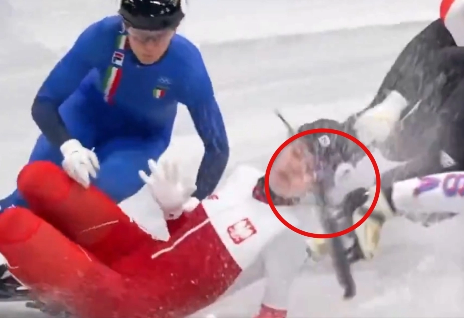 Τρομακτικό ατύχημα στους Χειμερινούς Ολ. Αγώνες: Πατινέρ κόπηκε στο μάτι από την λεπίδα αντιπάλου (vid)