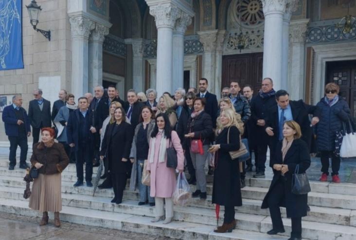 Σύνδεσμος των εν Αθήναις Πυργίων: Θεία Λειτουργία, Αρτοκλασία και κοπή Πίτας