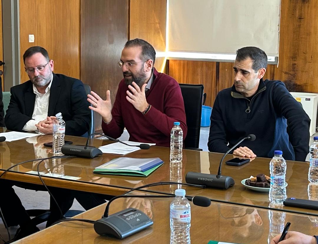 Ευρεία σύσκεψη με Φαρμάκη για την αποτίμηση των ζημιών στην Ηλεία