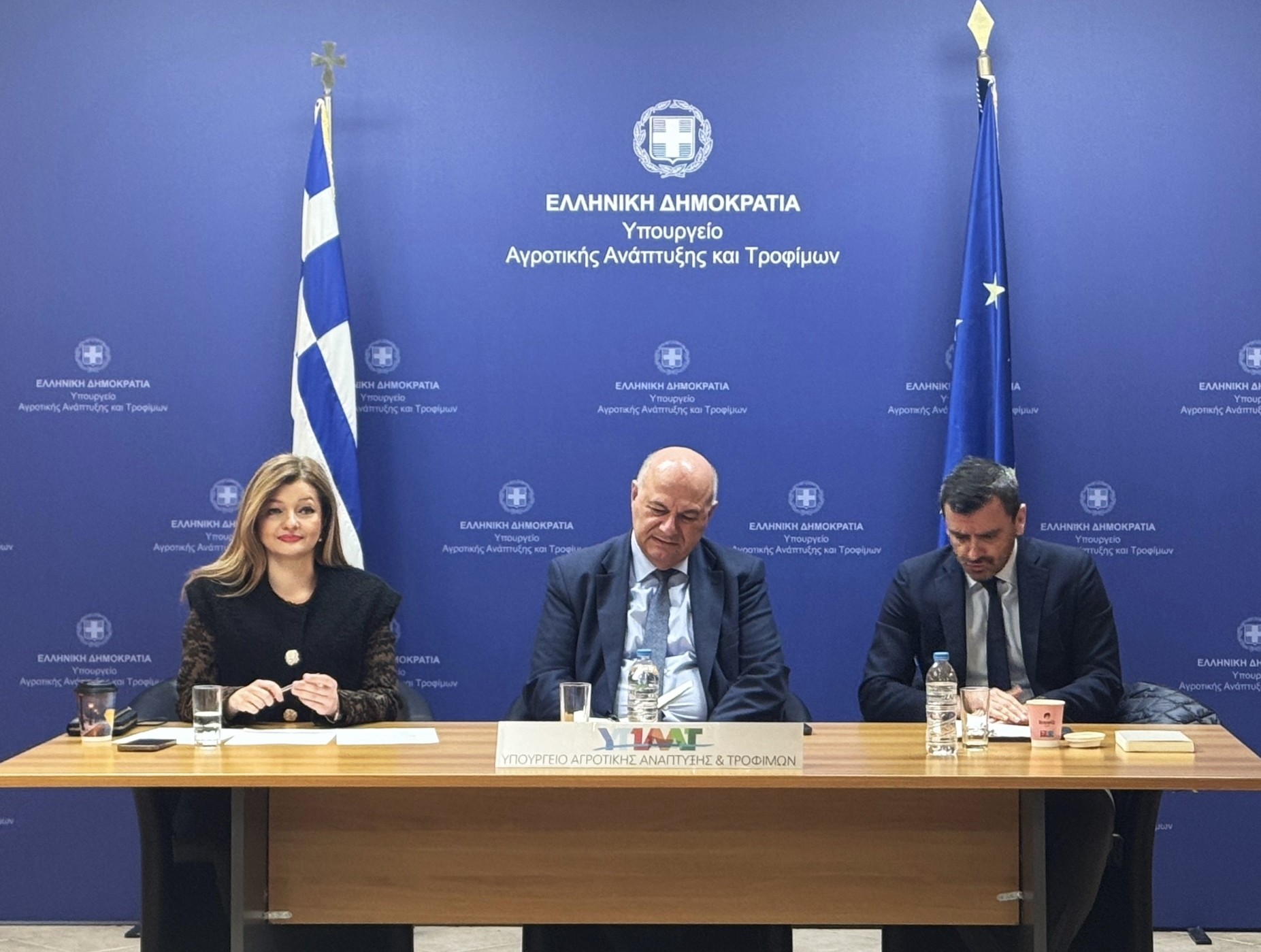 Σύσκεψη στο ΥΠΑΑΤ με αγροτοκτηνοτρόφους Ηλείας: Κλιματική θωράκιση, νέος ΕΛΓΑ και ανασυγκρότηση της κτηνοτροφίας