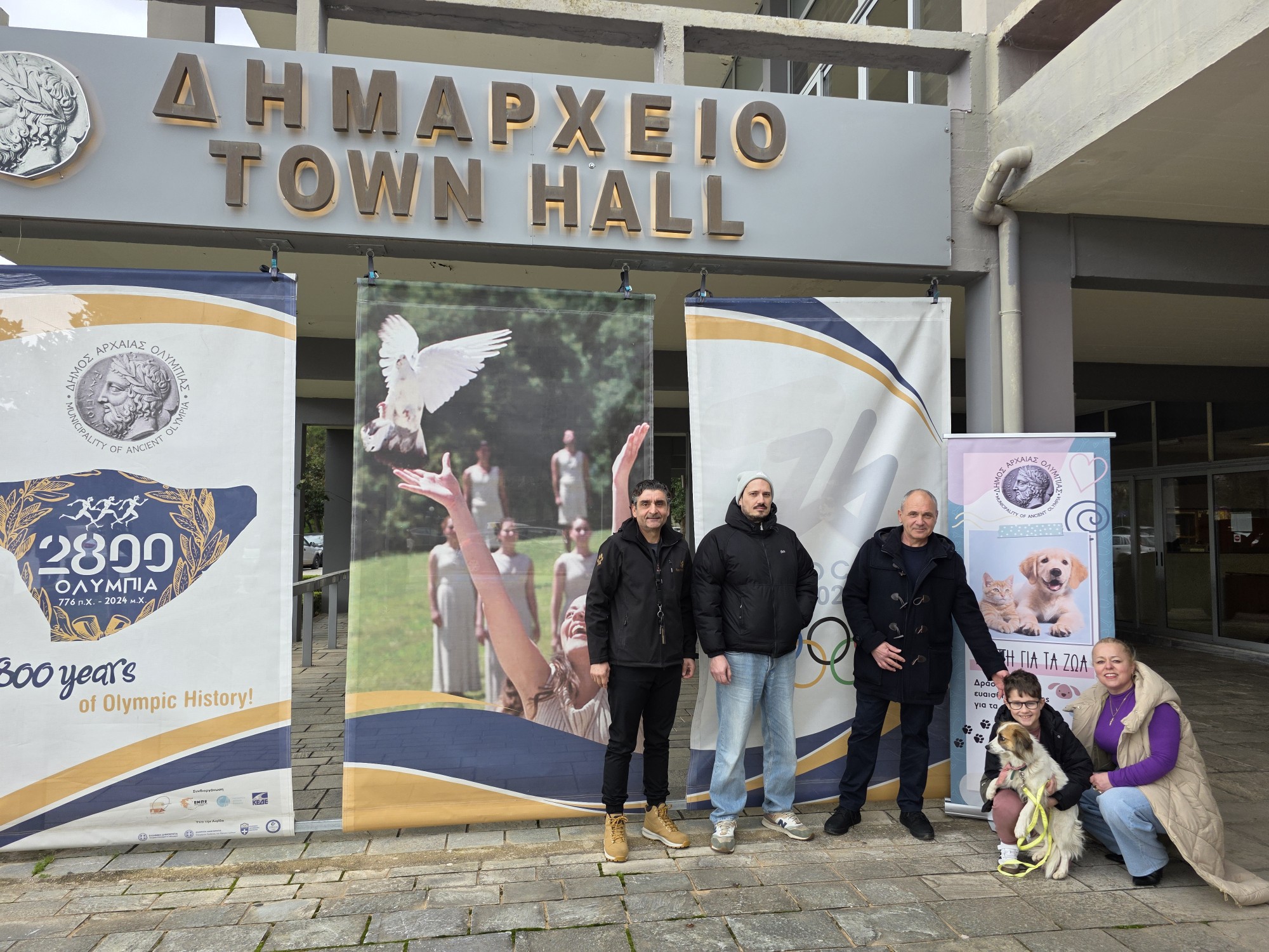 Μια νέα οικογένεια για τη μικρή Billie στον Δήμο Αρχαίας Ολυμπίας