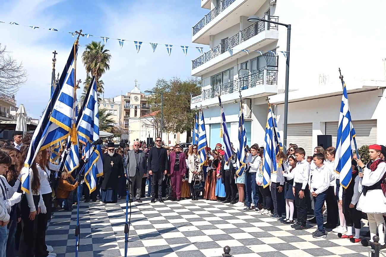 Με τιμή και εθνική υπερηφάνεια η έναρξη των εορτασμών για την 25η Μαρτίου στον Δήμο Ήλιδας