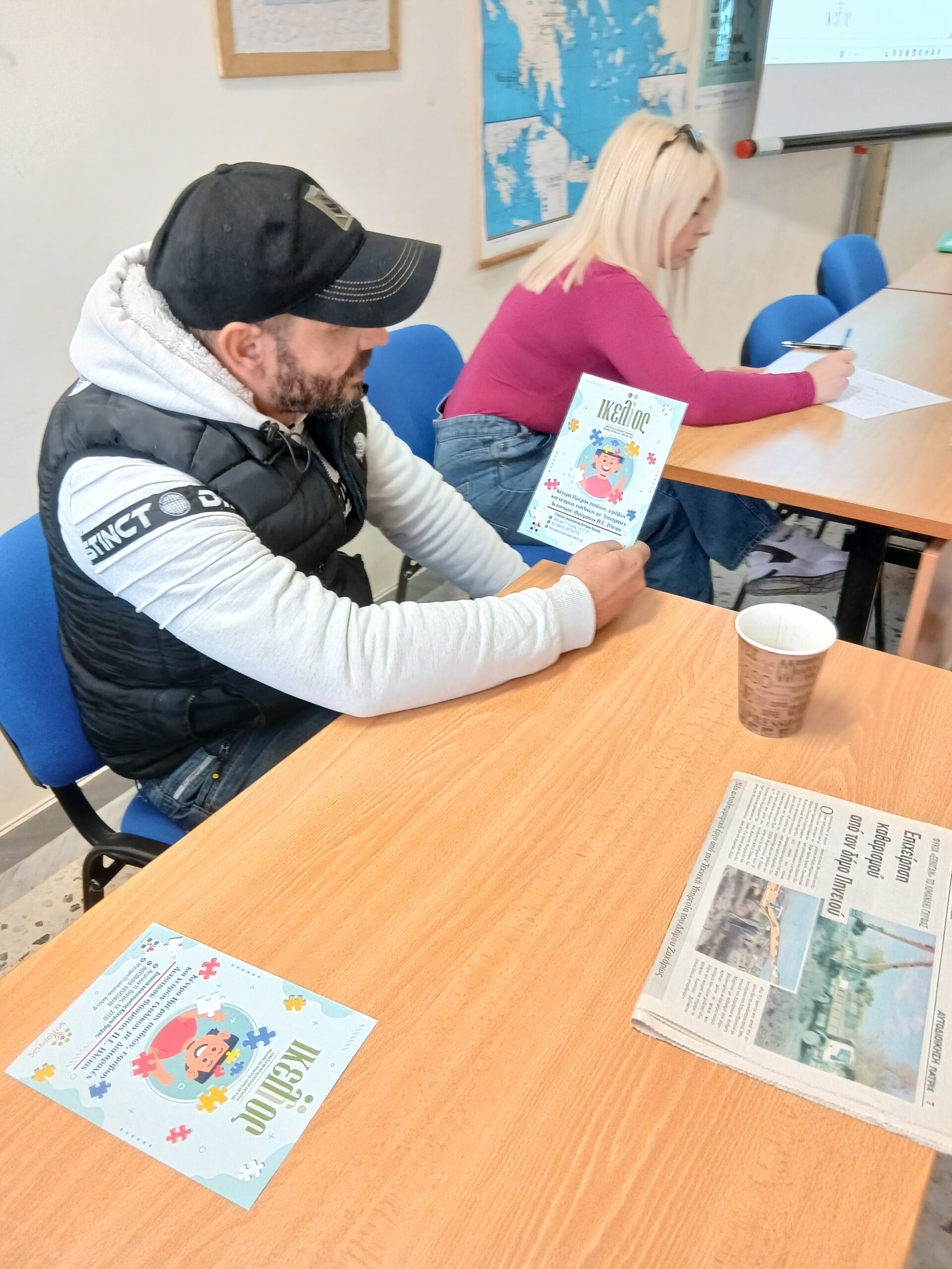 Ενημερωτική δράση του Σωματείου ΙΚΕΛΟΣ στο Σχολείο Δεύτερης Ευκαιρίας Πύργου