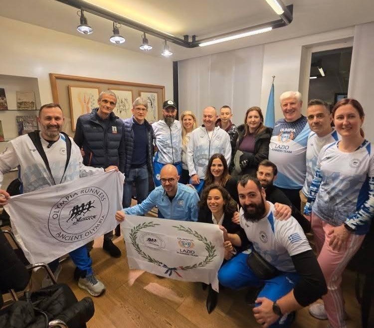 Olympia Runners: Ιστορική αδελφοποίηση με τους Lazio Olimpia Runners και δυναμική παρουσία στον Μαραθώνιο της Ρώμης