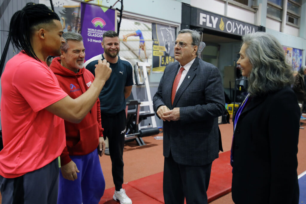 ΣΕΓΑΣ: Κούβελος και Σακοράφα στα εγκαίνια του νέου φυσικοθεραπευτηρίου στο ΟΑΚΑ-Παρών ο Καραλής