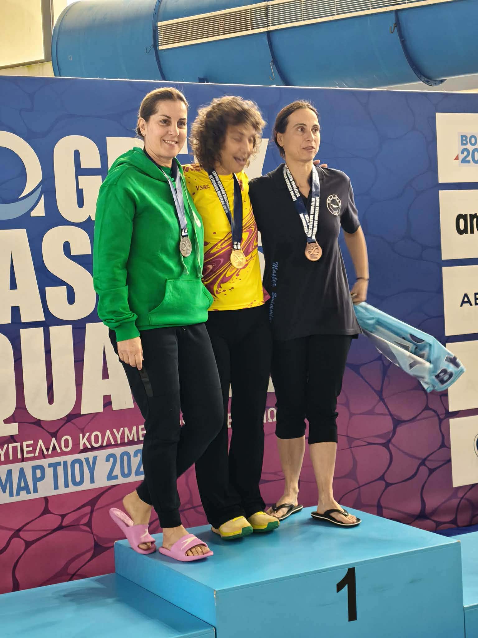 Εαρινό πρωτάθλημα Μasters 2026: Πέντε μετάλλια η Καλογεροπούλου