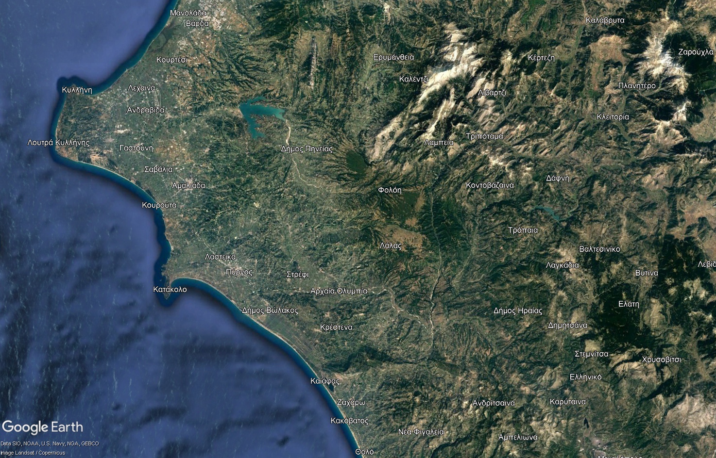 Παρουσίαση της πρότασης του Ειδικού Πολεοδομικού Σχεδίου για την Π.Ε. Ηλείας