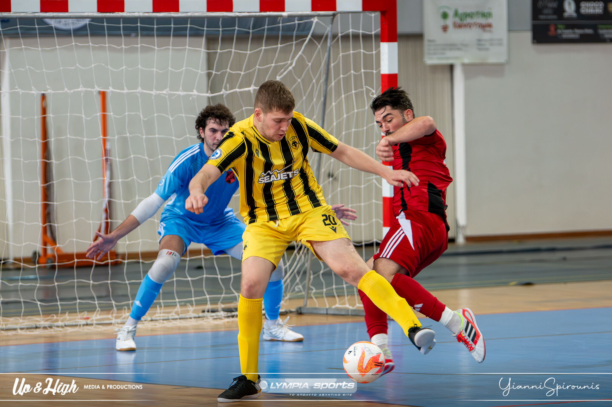 Pyrgos Futsal: Ηττήθηκε από την πανίσχυρη ΑΕΚ