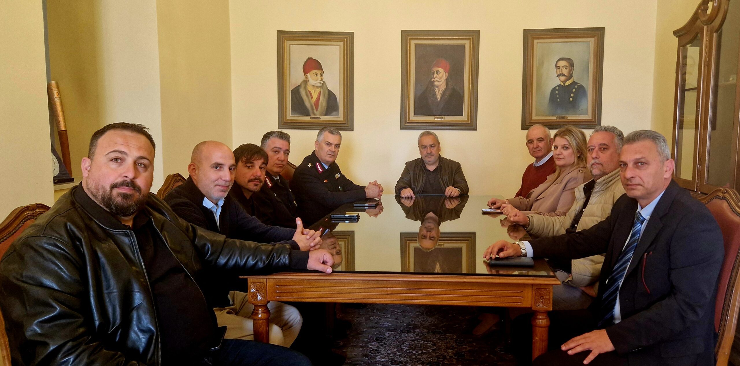 Νέα σύσκεψη στον Δήμο Πηνειού με τη συμμετοχή ανώτατων αξιωματικών της ΕΛ.ΑΣ.