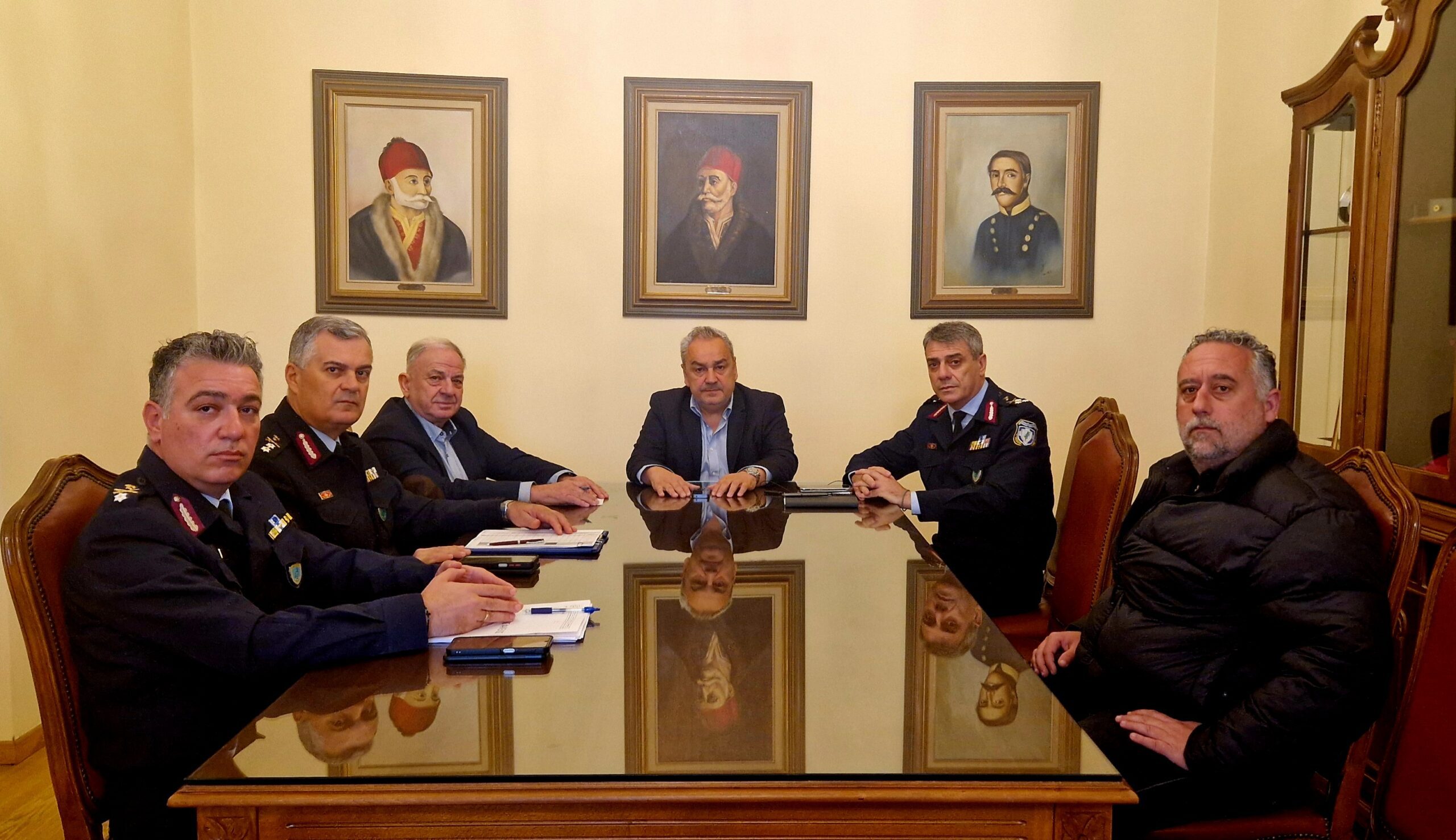 Στον Δήμο Πηνειού ο σύμβουλος του Υπουργού Προστασίας του Πολίτη Αντιστράτηγος ε.α. Γ. Γαλιάτσος