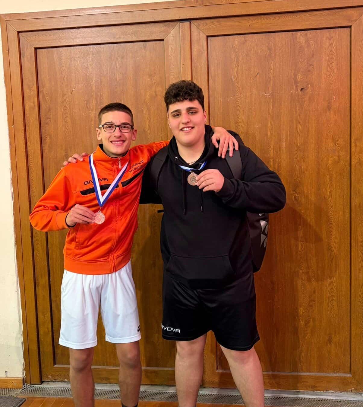 Μπάντμιντον/Φιλαθλητικός: Δύο μετάλλια στο ΟΠΕΝ της Πορταριάς