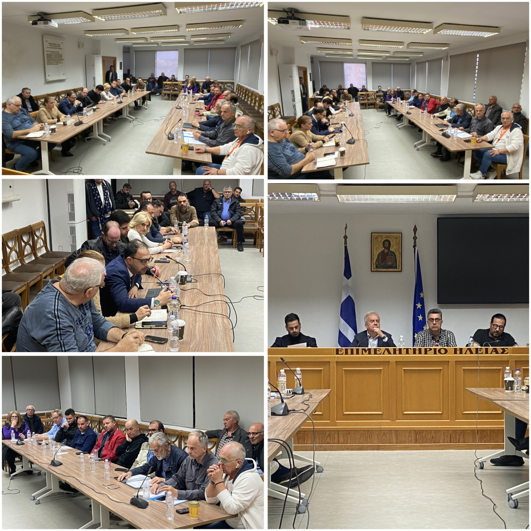 Επιμελητήριο Ηλείας: Συνάντηση με παραγωγικούς φορείς για τις δράσεις του 2026