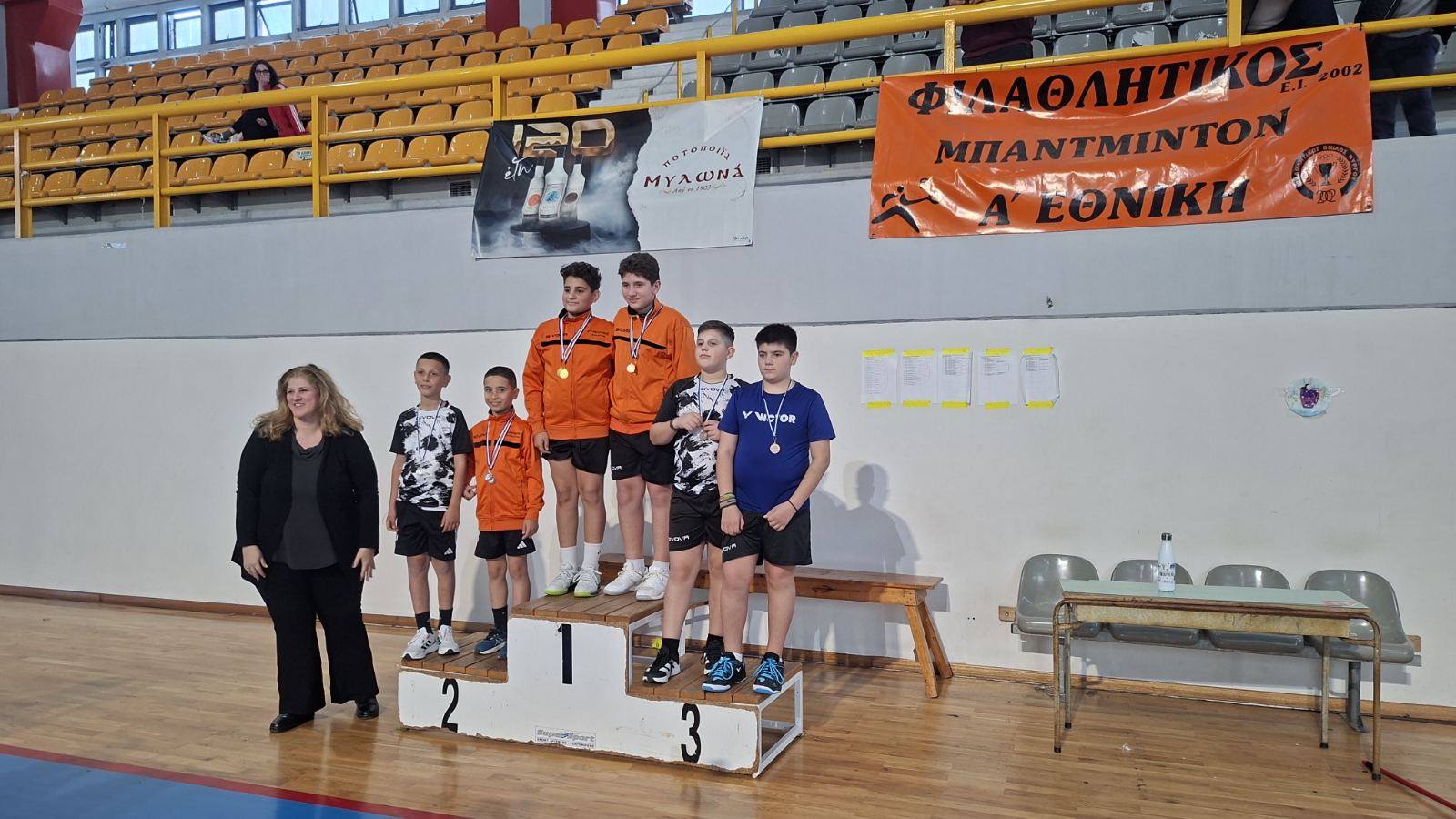 Μπάντμιντον: Δυνατές μάχες στο Περιφερειακό πρωτάθλημα στο «Γ. Βασιλακόπουλος»