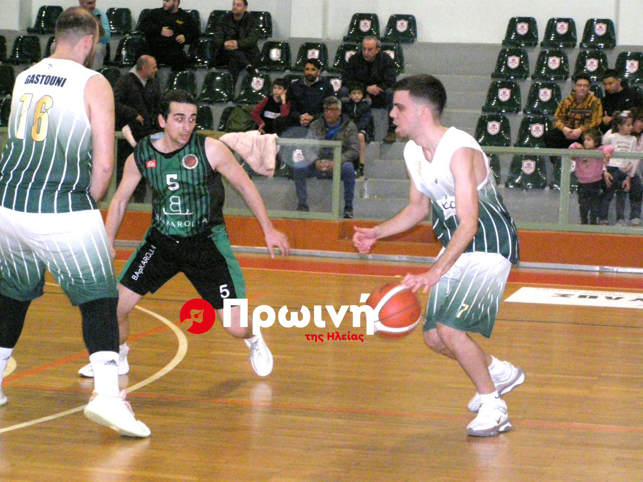 Γαστούνη-Προφήτης Ηλίας 53-75: Ανώτερος ο Προφ. Ηλίας, πήρε εύκολα το ντέρμπι