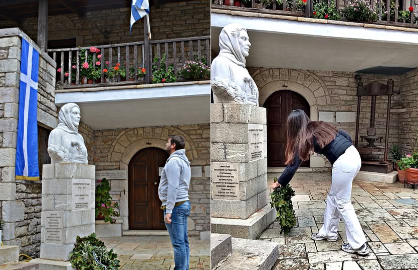 Νεα Φιγαλεία: Μαθητές & φορείς τίμησαν την αγωνίστρια του 1821, Αδαμαντία Γρηγοριάδου